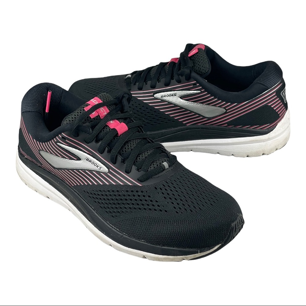 Brooks Addiction 14 Women’s Running Shoes Narrow Black Pink Size 9|UK 7|Eu 40.5